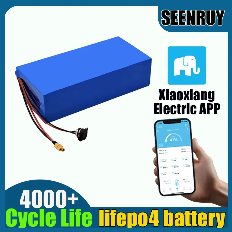 lifepo4 battery 12v 60AH 120AH with BMS 50A 100A 150A for Golf Cart Sightseeing Vehicle  Wheelchair Street Lights