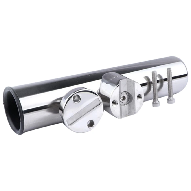 

Marine Hardware Stainless Steel Fishing Rod Holder Rack Support For Rail Boat Accessories