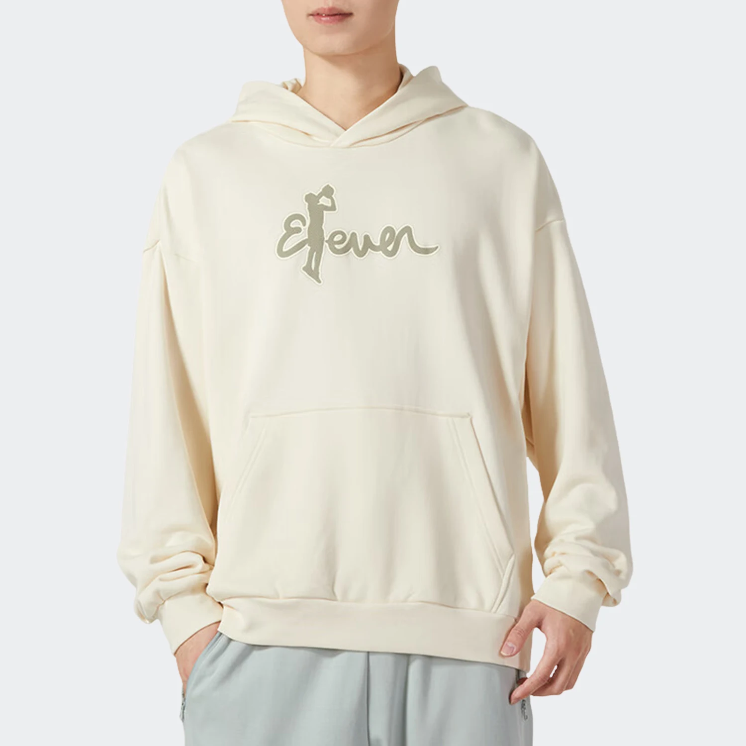 

Adidas genuine 2023 New Men's Fleece-Lined Hooded Sportswear IL1619