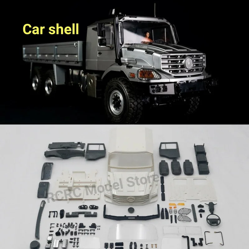 JDM RC Car Cab Shell Bodyshell Dashboard JDM-209 For Zetros 1/14 Cab Remote Control Model Truck RC Accessories