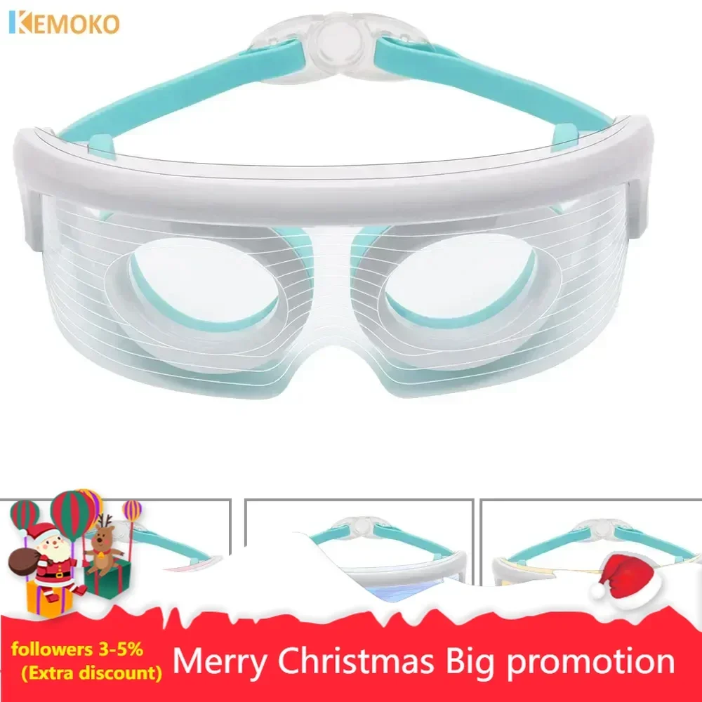 Eye Massager LED Photon Therapy Anti Aging Eye Tighten Hot Compress Vibration Massager Beauty Device Relaxing Muscle Blindfold