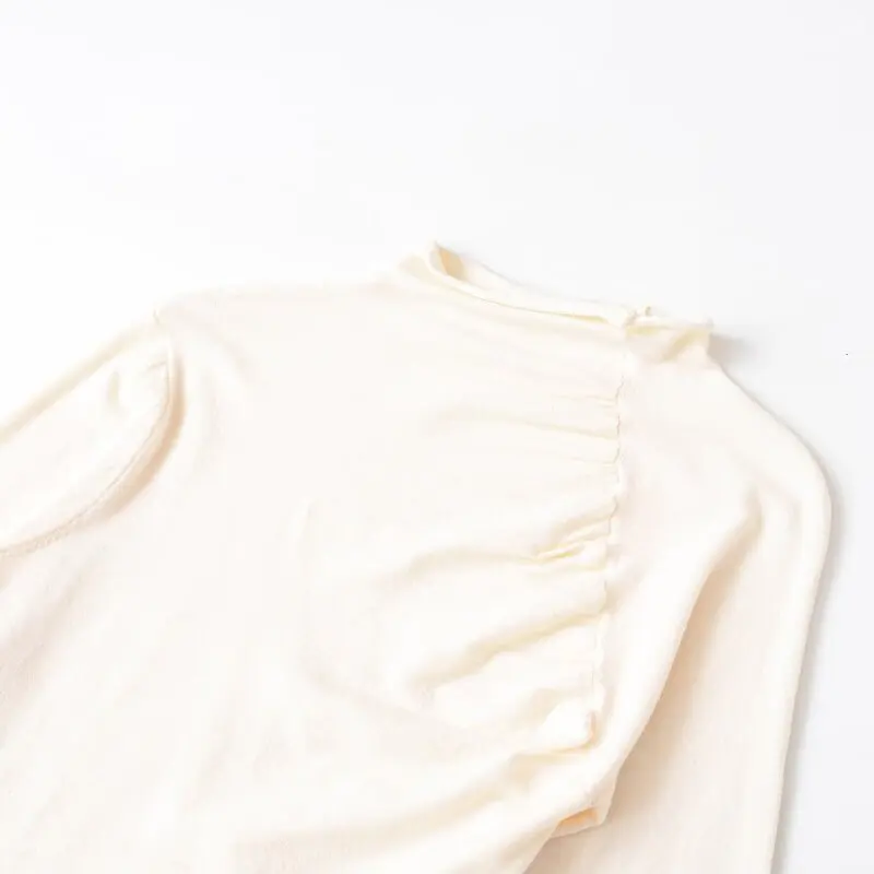 Maglione lavorato a maglia Faionable High Ne Long Sve per donna Ele Versatile inverno Nuovo arrivo Maglieria semplice Sle