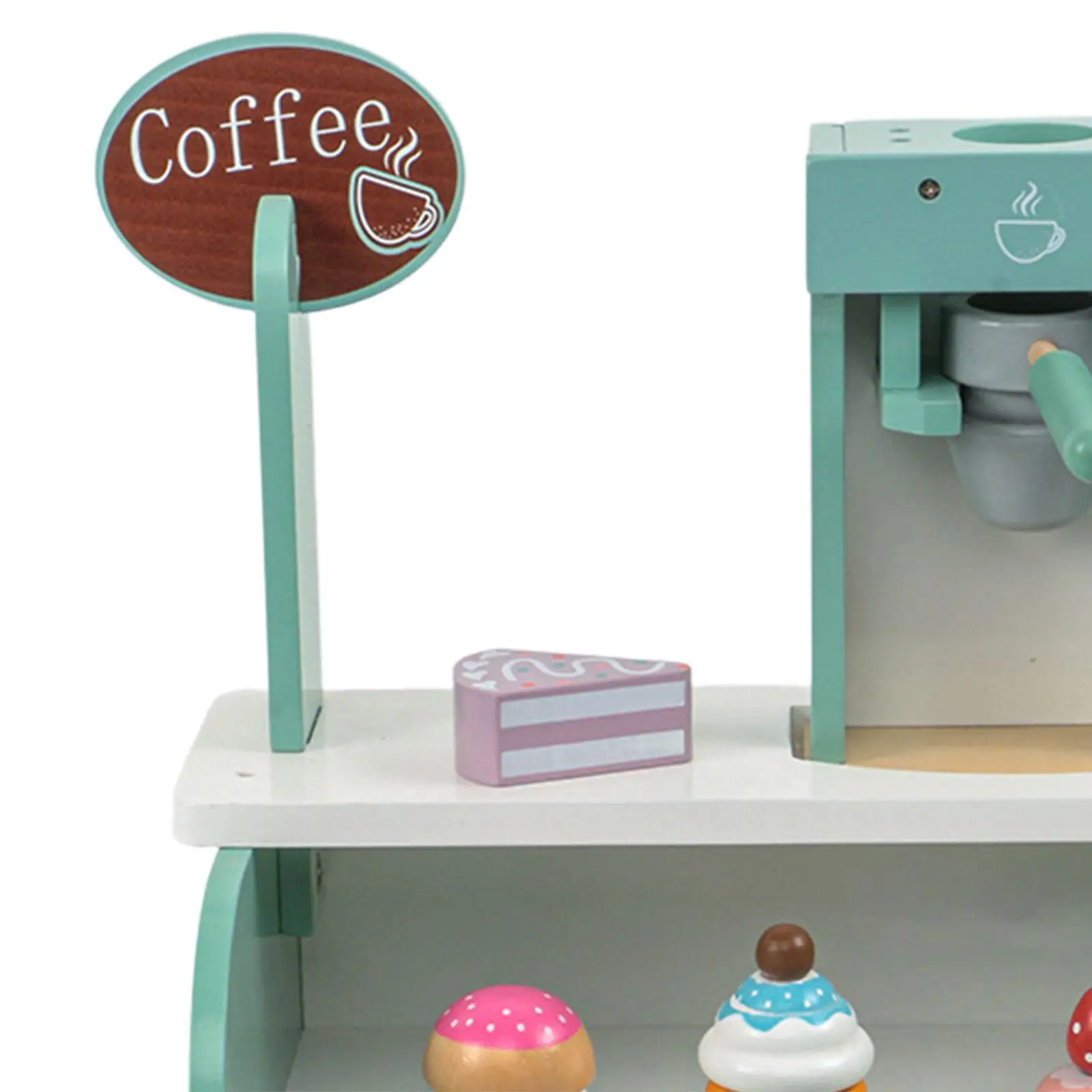 Kids Coffee Maker Playset Toy Early Education Play Kitchen Accessories Play Toy