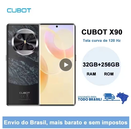 2025 Cubot X90 32GB RAM(16GB+16GB Extended) suitable for phone cases