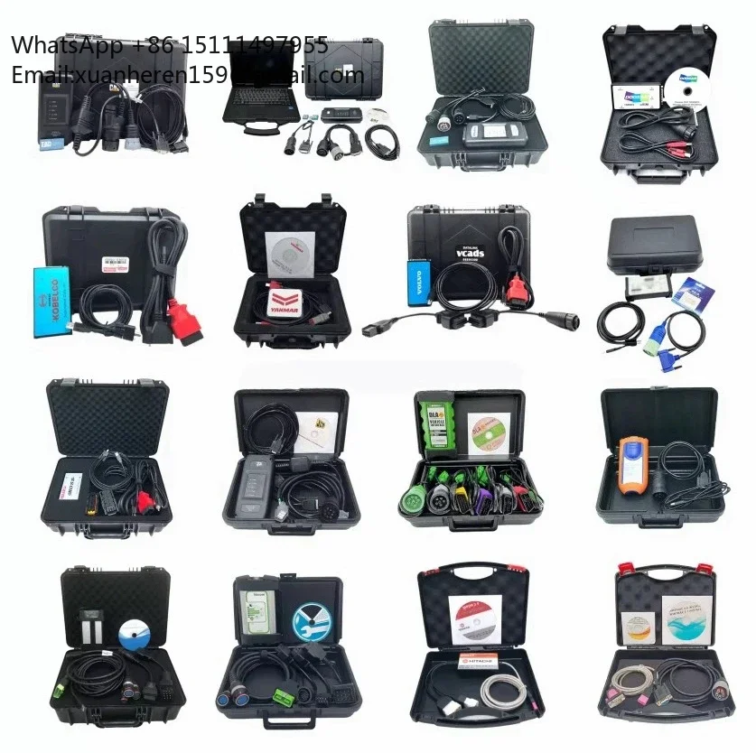 

High Quality Professional Diagnostic Tool Kit for Caterpillar Komatsu Volvo Isuzu Cummins Hitachi JCB Doosan Isuzu Mitsubishi
