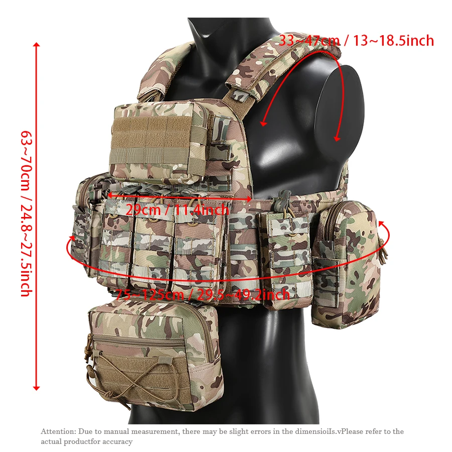 زي موحد متعدد الوظائف مع ثمانية عبوات مرفقة، قابل للفصل والتوسيع #5