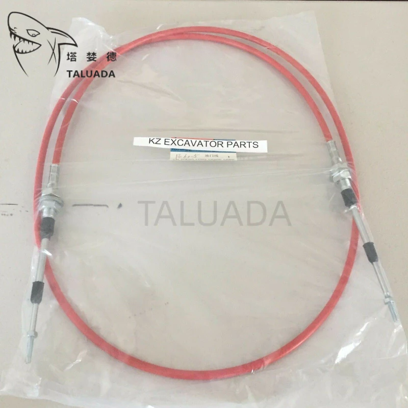

For KOMATSU PC60-5 4D95 Engine Throttle Cable Total Length 102"
