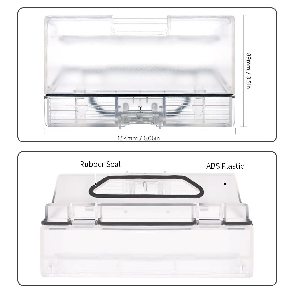 Dust Box For Xiaomi Dreame Bot W10 / W10 Pro STYTJ06ZHM Vacuum Cleaner Parts Dustbin Box Accessroies