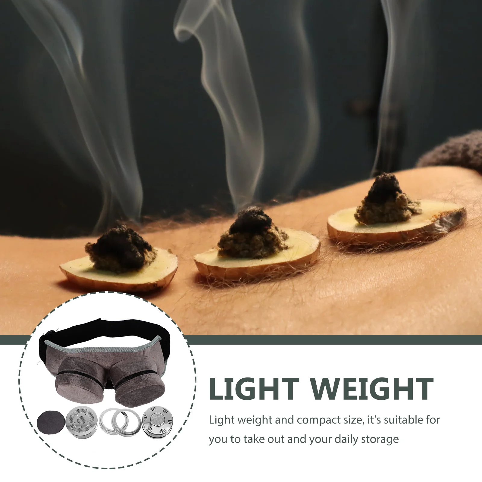 

1 комплект, бытовая коробка для мокса, портативный аксессуар для прижигания, легкий, прочный, облегчает боль в шее, плечах, артрит, способствует крови