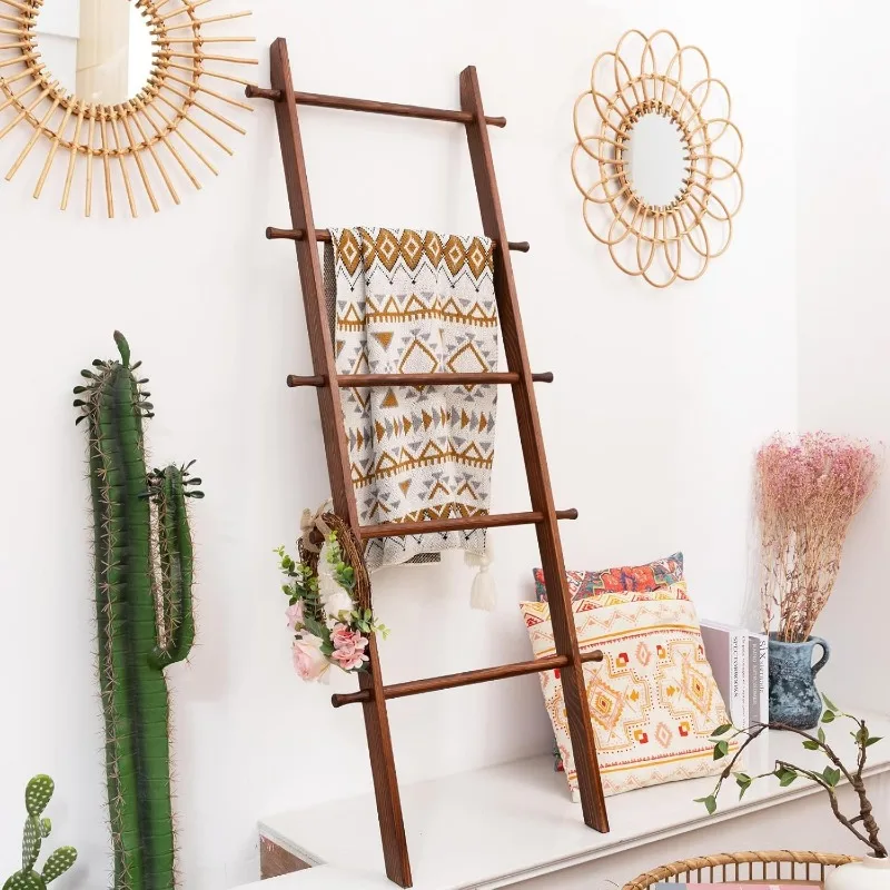 Wooden Blanket Ladder 3