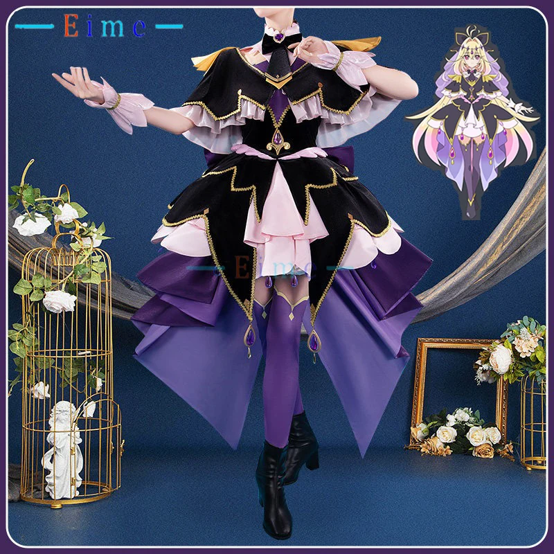 

Костюм для косплея Мории Руруки, наряд Shadow Arcana, женское милое платье, костюмы для вечеринки на Хэллоуин, аниме-униформа, пошив на заказ