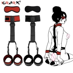 BDSM Bondage Erotic Products Plush Backhand Collar Restraint Strap Female Flirting Sexual Slave Adult Games Sex Toys for Couples