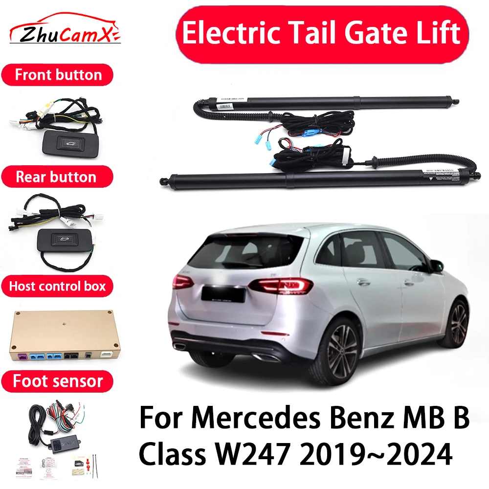 

ZhuCamX Car Automatic Electric Tail Gate Lift Tailgate Assist System for Mercedes Benz MB B Class W247 2019–2024