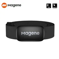 Magene Mover H64 Sensor de ritmo cardíaco modo Dual ANT Bluetooth con correa para el pecho ordenador de ciclismo bicicleta para Monitor deportivo Wahoo Garmin