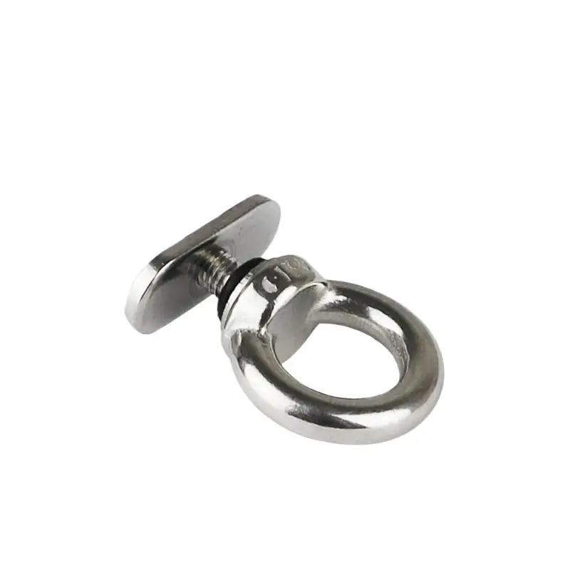 2/4Pcs 304/316 Stainless Steel Tie Down Rail Mount Eyelet Precise Easy Installation Multifunctional Kayak Rail Mount Accessories