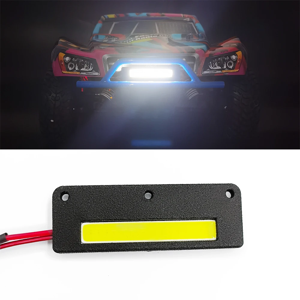 AXSPEED Front Rear LED Light Bar Spotlight Headlight Taillight for SLASH 2WD 1/10 Short Course Race Truck Parts