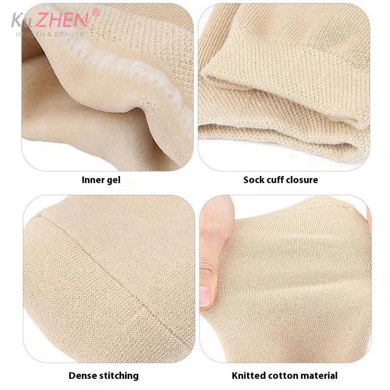 Prosthetic Stump Shrinker Below Knee High Elasticity Thickened Gel Prosthetic Sleeve Prosthetic Gel Sleeve Socks Stump Shrinker