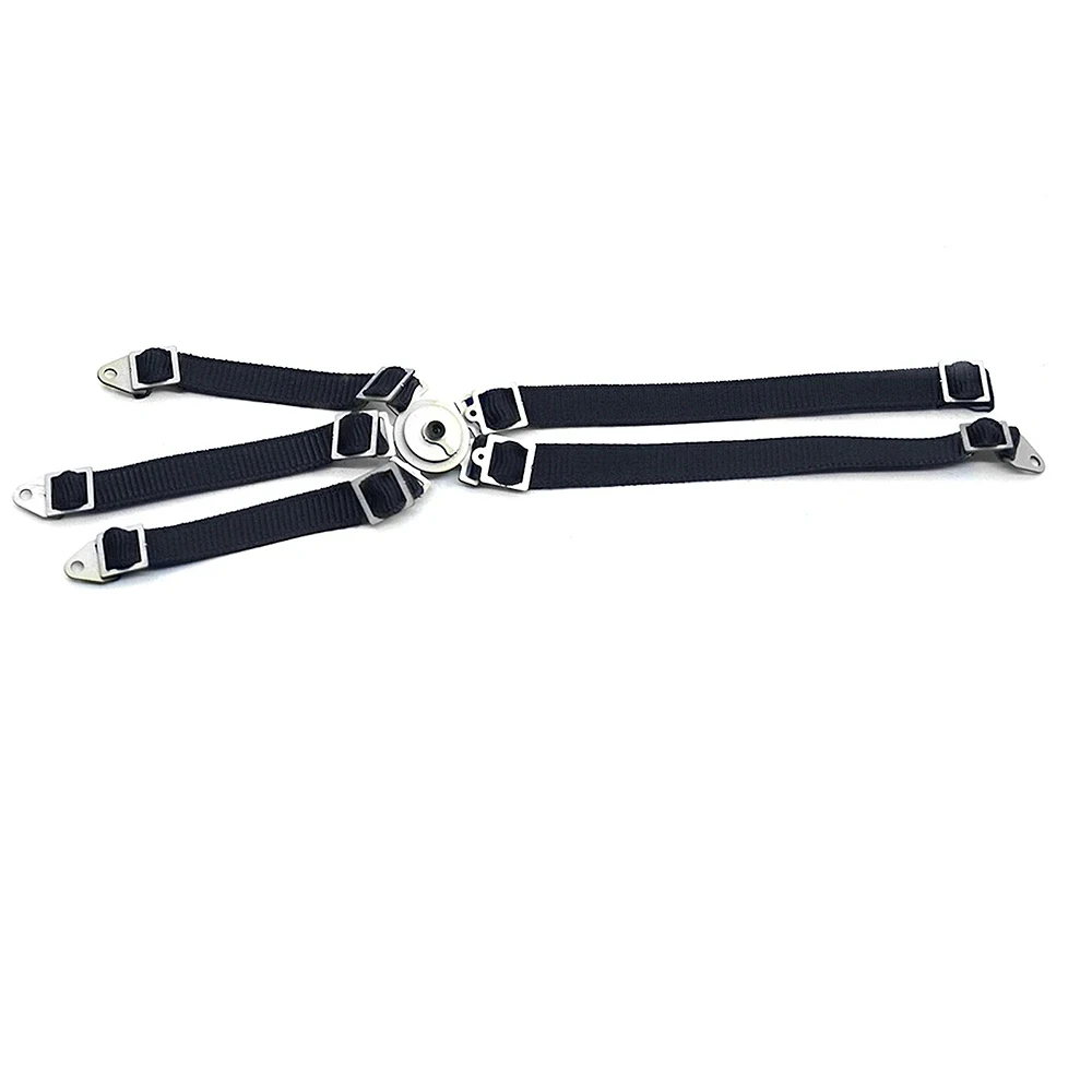 Simulação cabine cinto de segurança do carro cadeira modelo decoração cinto de segurança para 1/10 rc rastreador carro axial scx10 iii trx6 peças