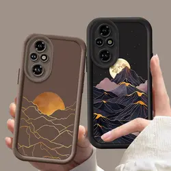 200 Sunrise Sunset Phone Case For Honor 90 70 Lite X50i 50 SE X40i X30 X9A X9 9X X8 X7 X6 X5 Shockproof Bumper Soft Cover