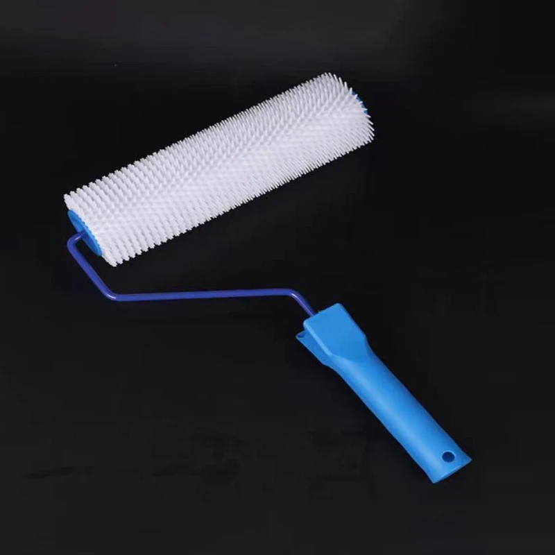 9inch Epoxy Floor Construction Defoaming And Needle Punching And Deflation Drum Brush Self-Leveling Cement Special Tool