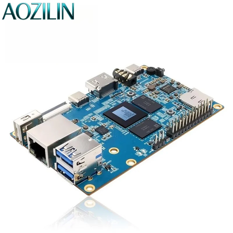 AOZILIN RK3588S Single Board Computer 4GB RAM PCIE WiFi BT Gigabit Ethernet SSD Support Android Debian OS