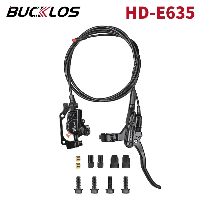 2-zuiger e-bike schijfremset Power Off fiets hydraulische schijfrem E-scooter Power Control Shifter fietsremmen 160 rotoren - afbeelding 1