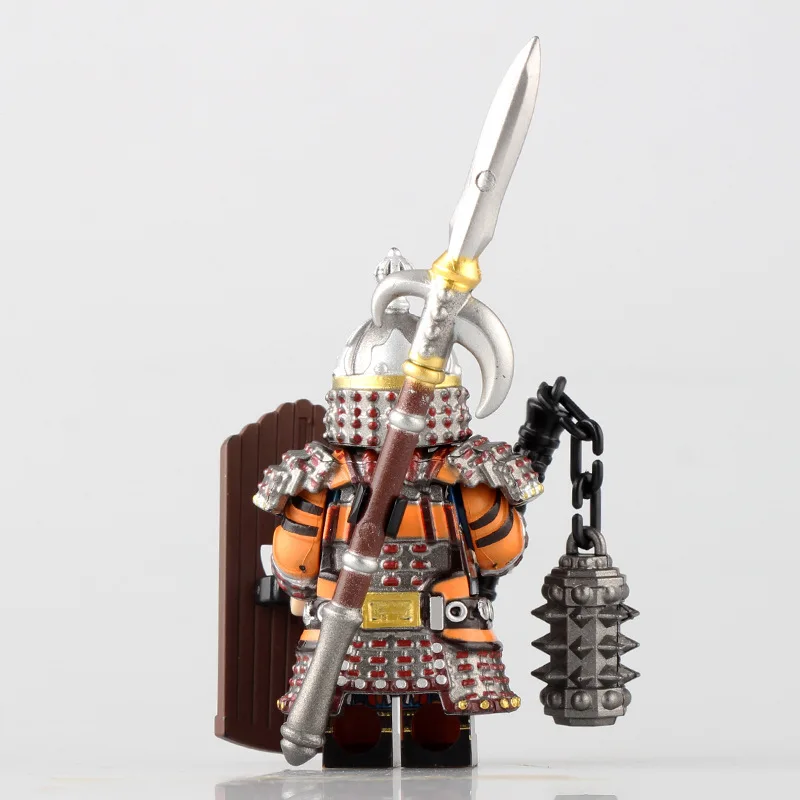 Afbeelding 5: Middeleeuwse ronde tafel ridders compatibele bouwstenen berserk guts puzzel actiefiguren model bouwblokken pop speelgoed cadeaus
