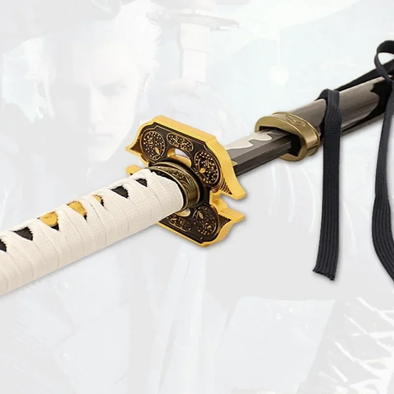 Yamato 5 Katana Sword Real Full Size Japanese Anime Katana Bamboo Samurai Sword Game Cosplay Prop Accessories Home Decoration