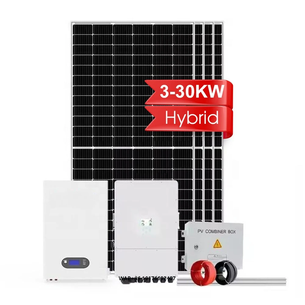 5kw 8kw 10kw 30kw Deye Hybrid Solar System Home Solar Storage System Set with Batteries