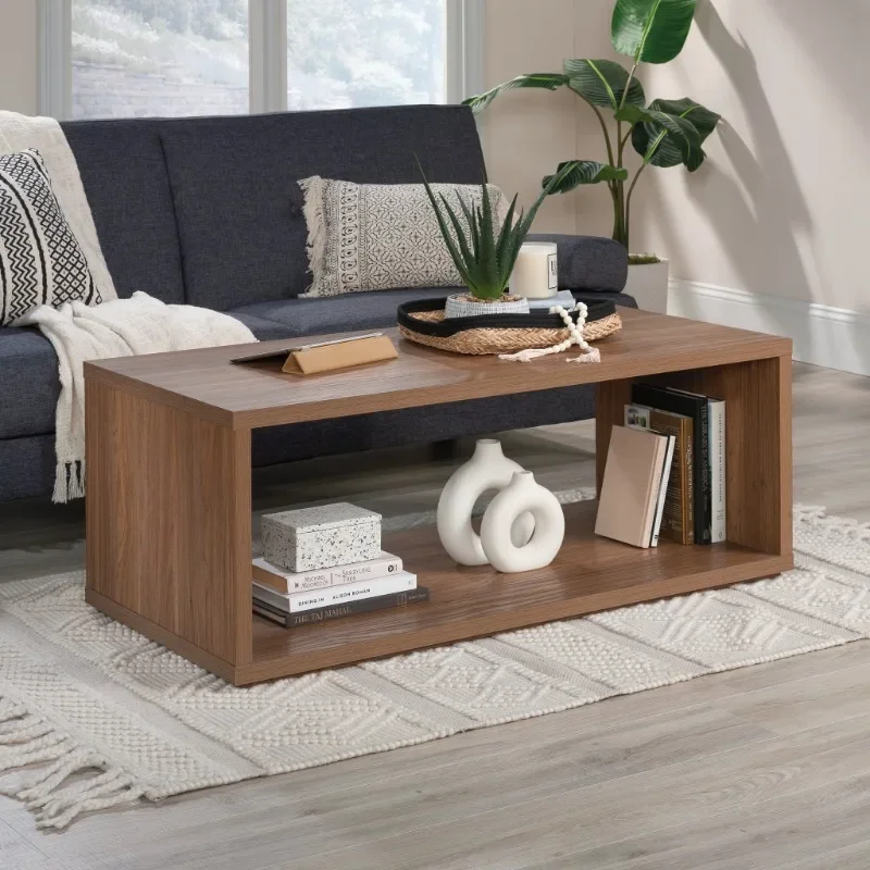 

Westley Coffee Table, Warm Walnut Finish,beautiful, open design,thick construction