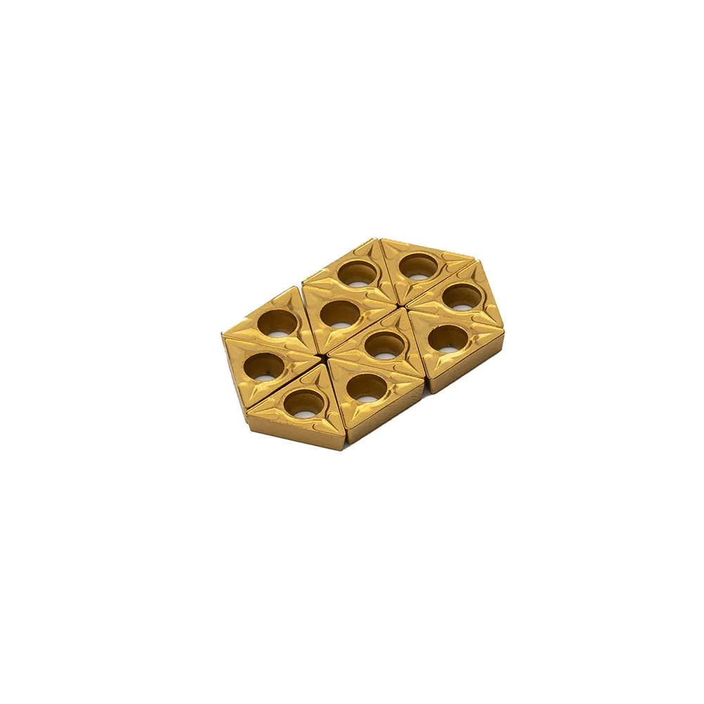 

CNC Lathe Compatible TCMT110204 US735 carbide blade inserts pack designed to improve efficiency and durability