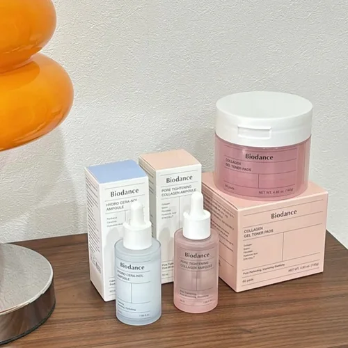 Imagen 2 del producto Tabletas de algodón de colágeno de biodancia coreana, limpiador elástico reafirmante de poros, hidratante, calmante, espuma de colágeno de baja puñalada, cuidado de la piel