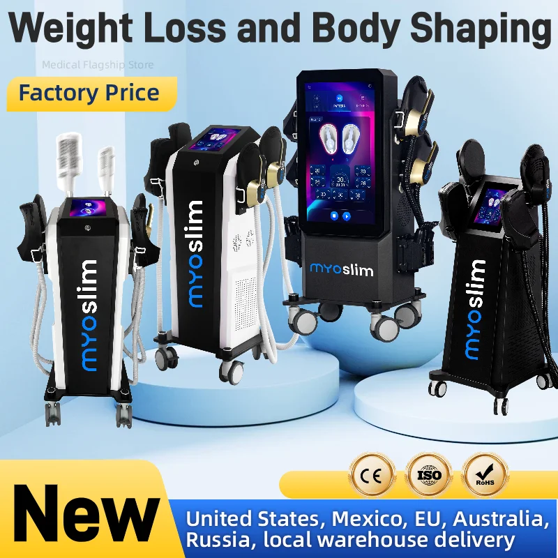 MYOslim Sculpting Body RF Fat Reduction Sculpt Machine Electromagnetic Muscle Stimulate SPA Slimming Equipment