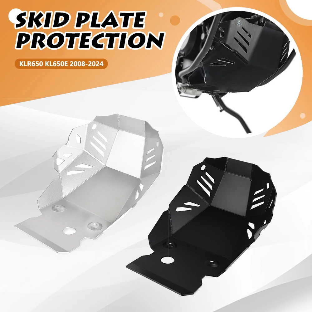 

FOR Kawasaki KLR650 KLR 650 2008 2009 2020 2021 2022 Skid Plate Bash Frame Guard Chassis Protection Engine Protective Cover