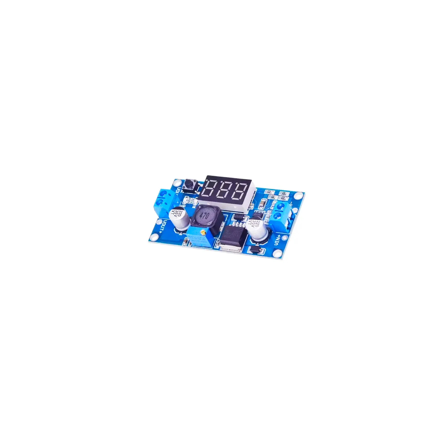 1PCS LM2596 DC DC Step Down Converter Voltage Regulator LED Display Voltmeter 4.0~40 to 1.3-37V Buck Adapter Adjustable Power