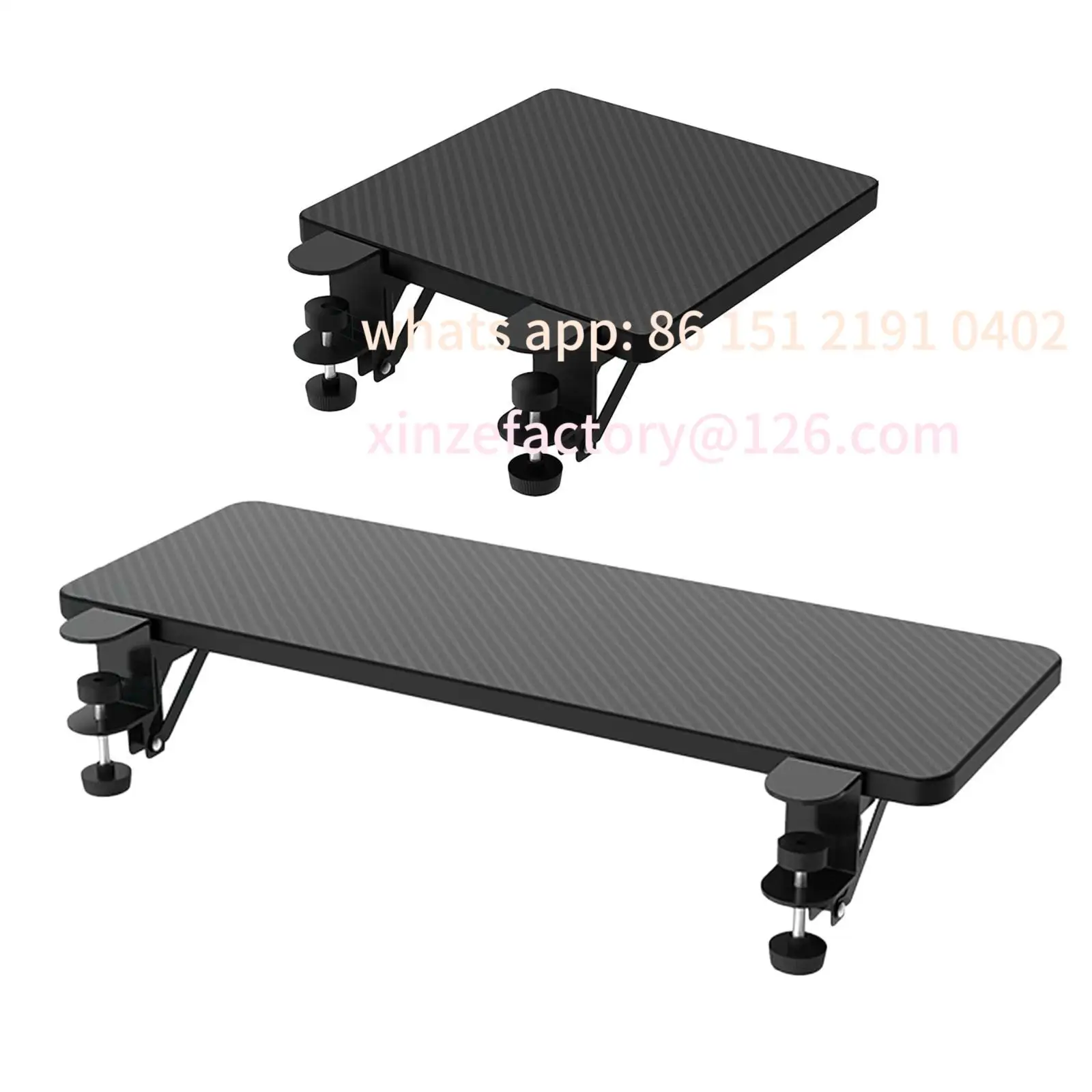 Customizable Ergonomic Desk Extender Tray Wrist Rest Pad Armrest for Keyboard Typing Home Office Extension Platform Mouse