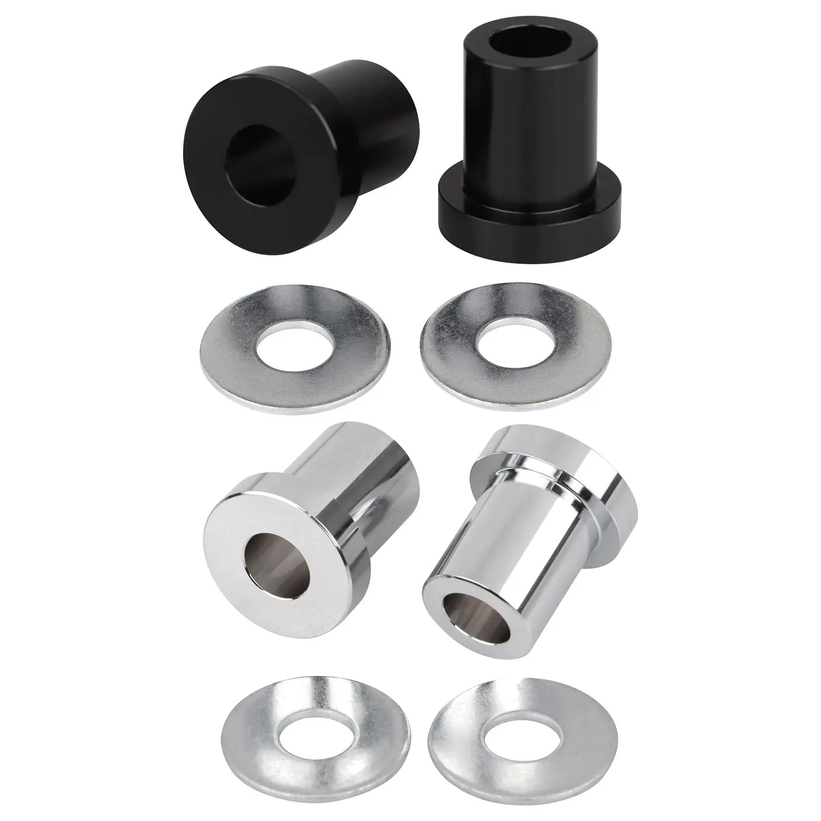 2x Handlebar Riser Bushings Mounts Parts for Harley Davidson Flde Deluxe 107 Flhri Flfbs Fat Boy 114 Durable