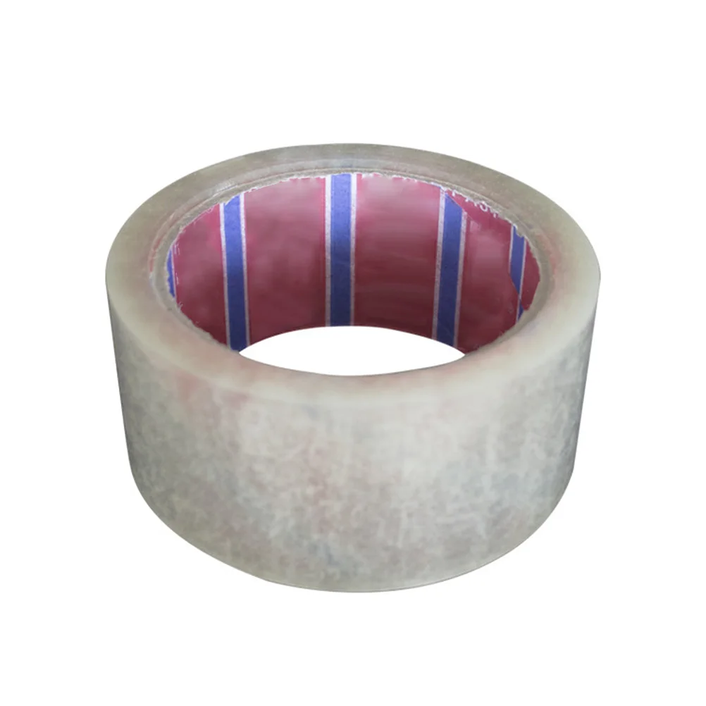 

4 Rolls Warning Tape Clear Duct Seal Adhesive Transparent Packing Package Sealing