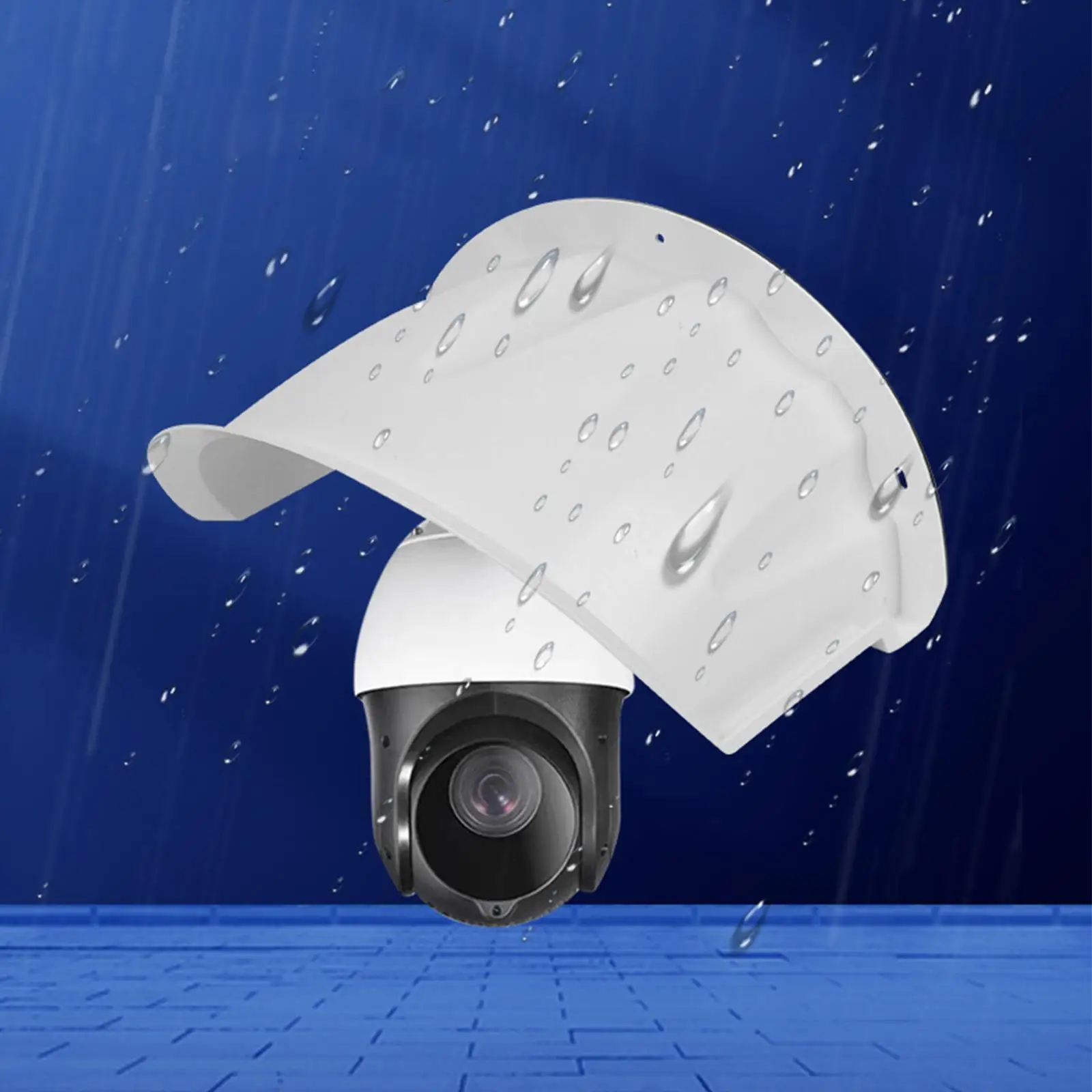 Security Camera Protection Case Stable Universal Durable Camera Cover Shield Camera Housing Shield Weatherproof Rain Sun Shade