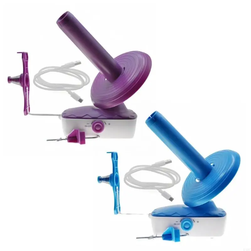 

Electric Yarn Winder Yarn Spinner Automatic Yarn Ball Winder Easy to Use for Crocheting