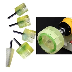 1PC Agate Jade Ring Fixed Rod Polishing Tools Grinding Conical Sleeve Fixing Process Air Tools Accessories