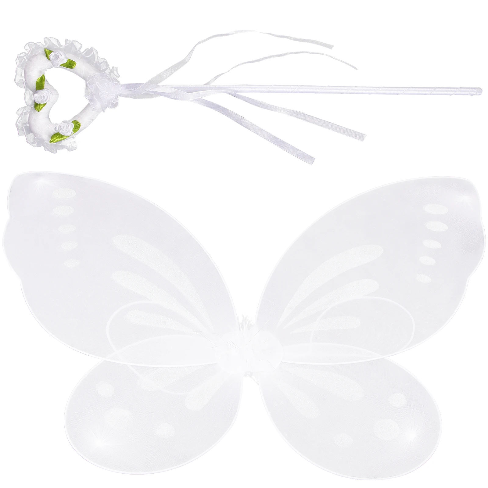 

Folding Butterfly Fairy Wings Kids Stage Performance Costume Props Lightweight Wing W Children Party Accessories