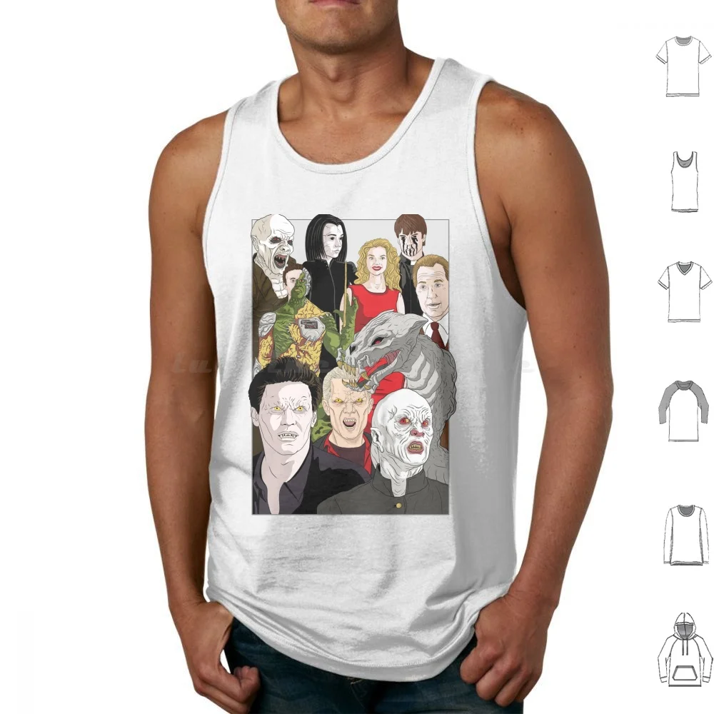 

Баффи Большой Плохой Плакат Майки Жилет Без Рукавов Баффи Вампир Баффи Btvs Вампир Джосс Уидон Большой Плохой Ангел Ангел Слава