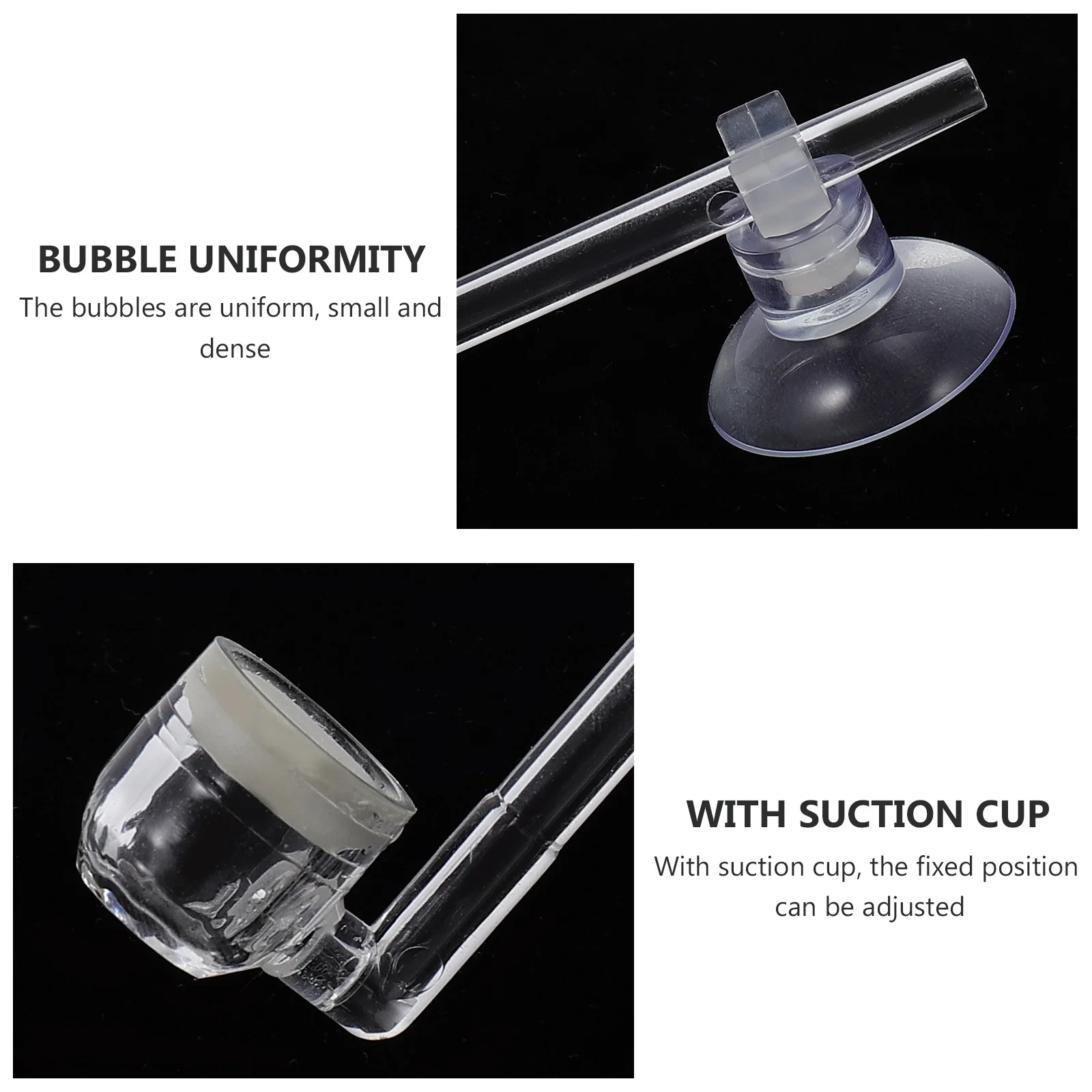 

1 set 1 Set Aquarium Air Bubble Maker Suction Cup Oxygen Diffuser Fish Tank Bubbler Stone Nano Hydroponic Growth System