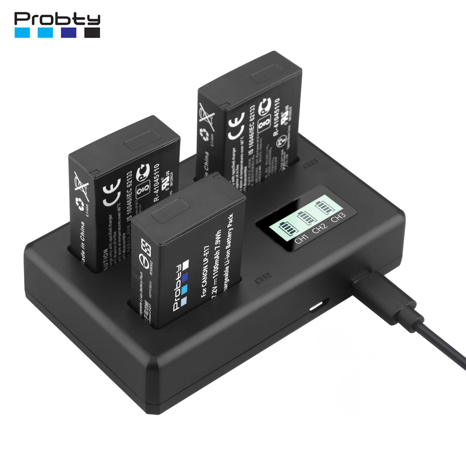 Full Decoded 1100mAh LP-E17 LPE17 Battery For Canon RP 750D 760D 77D 800D EOS M3 T6s T6i T7i Kiss X8i 8000D M6 M5 M3 RP LC-E17E