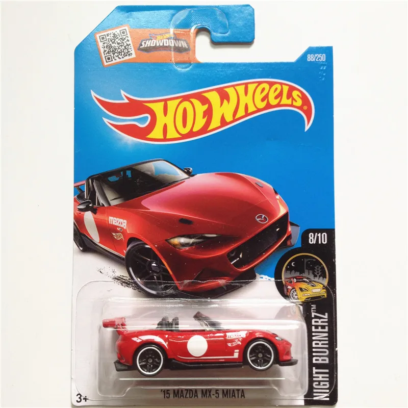 2016-88 HOT WHEELS 1:64 15 MAZDA MX-5 MIATA Collection die cast alloy car model decoration gift