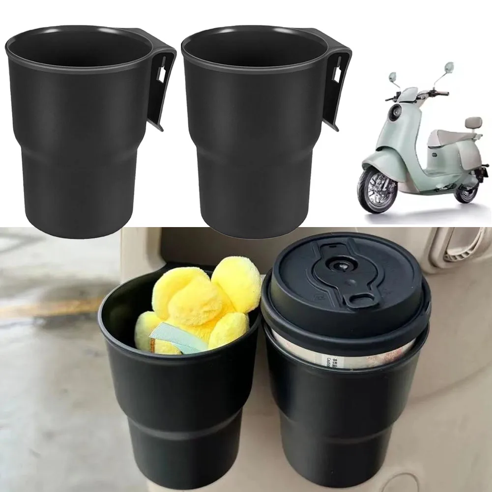 1/2pcs Motorcycle Cup Holder With Clamp, Car Air Vent Cup Holder, Universal Water Bottle Holder For Motorcycle, Bicycle, E-Bike