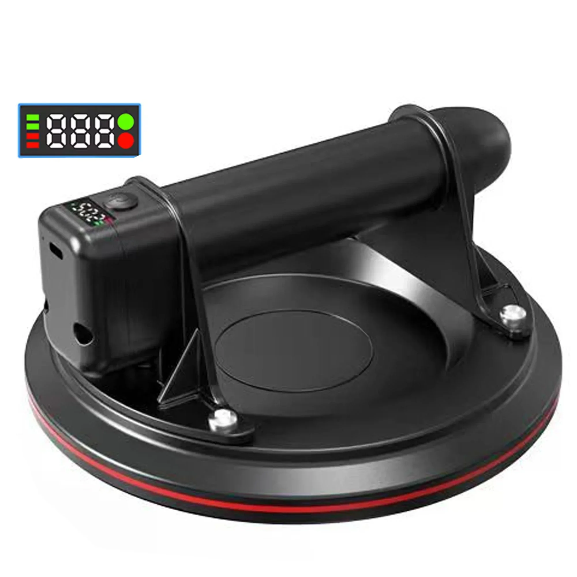 

8-дюймовый электрический вакуумный подъемник емкостью 250 кг, сверхмощный вакуумный подъемник для гранитной плитки, стекла, ручной подъем Powerfu