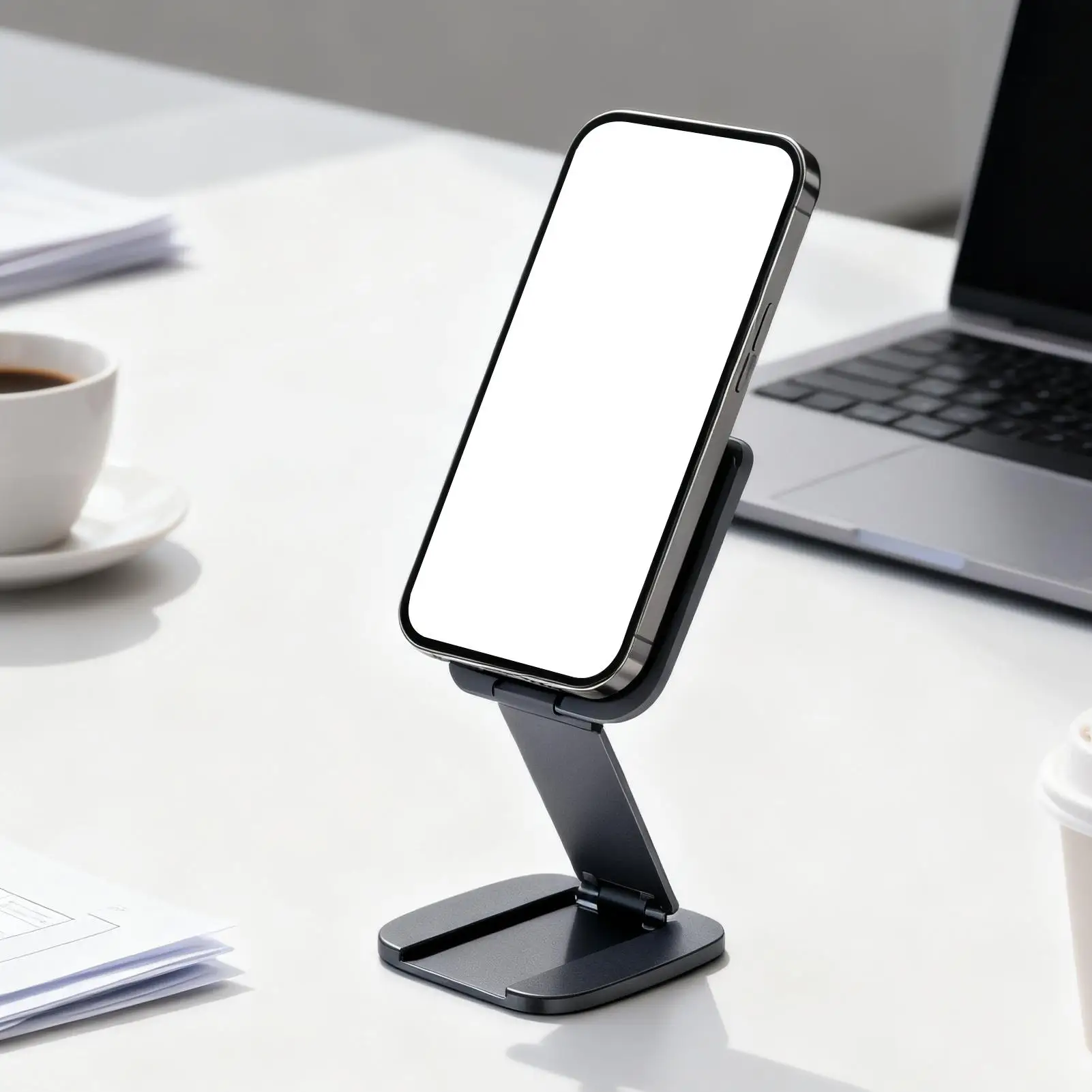 حامل هاتف مغناطيسي محمول قابل للطي حامل هاتف دوار لسطح المكتب حامل سيلفي للمنزل في الهواء الطلق سيارة جولف رياضة صورة شخصية شاحنة