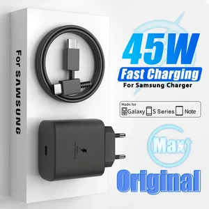 USB C fast charger for Samsung Galaxy S22, S23, A54 Ultra, Xiaomi 13, 11, Original, PD, Charger Adapter, 45W 12 Main Sales Charger 45W - №2